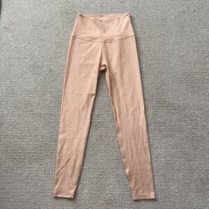 Beyond Yoga Peach High Rise Athletic Leggings Women's Size Medium 25.5” Inseam
